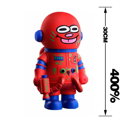 POP MART Giant Space Molly 400% Series Limited Edition Anime Action Figure Decorative Ornament Collectible Christma Gift