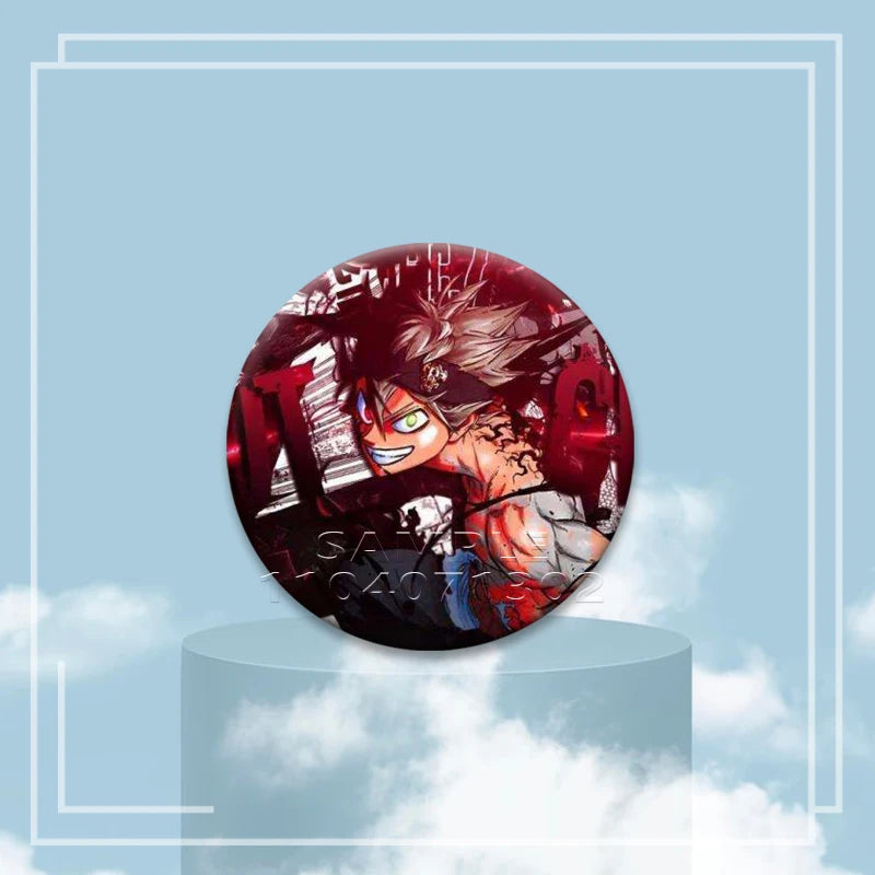 Black Clover Characters Pin