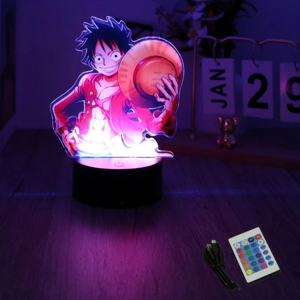 One Piece Luffy LED Lamp