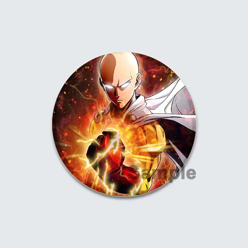 One Punch Man Saitama Lapel Pin