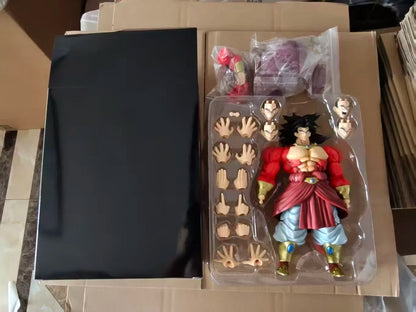In Stock ZT Studio Figure Dragon Ball SSJ4 Broly Figurine SHF Large Special Effects Accessories Kit Action Figure Model Toy Gift
