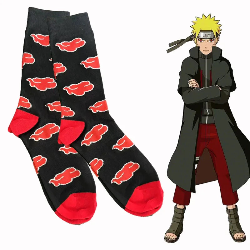 Naruto Anime Knitted Socks