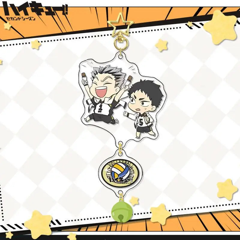 Haikyuu Volleyball Acrylic Keychain