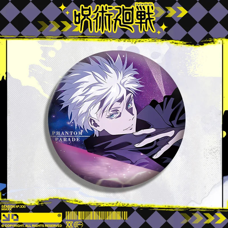 Jujutsu Kaisen Gojo Geto Badge