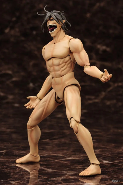 Kotobukiya Eren Yeager Action Figures Attack on Titan Anime Assembly Model Collection Gift