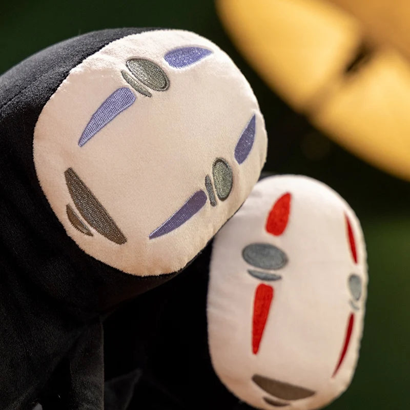 Japanese Anime No Face Man Stuffed Plush Toy Soft Figure Doll Home Decor Birthday Gift Intresting Movie Character Collectible