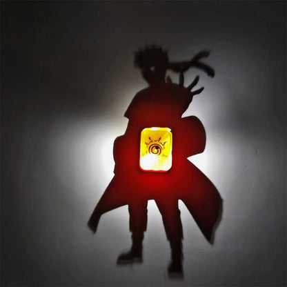 Anime Luffy Zoro Shadow Lamp