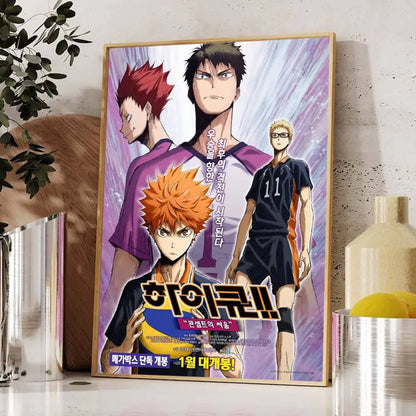 Haikyuu Poster Wall Sticker