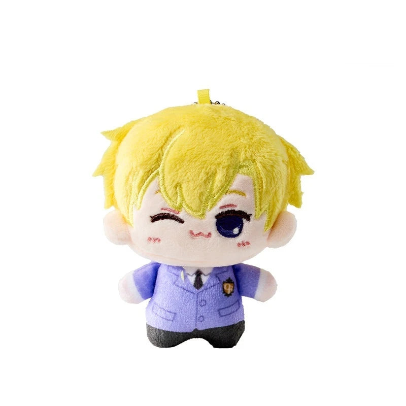 10cm Ouran High School Host Club Anime Peripherals Fans Decorative Backpack Pendant Cotton Plush Doll Tamaki Suou Kyoya Ootori