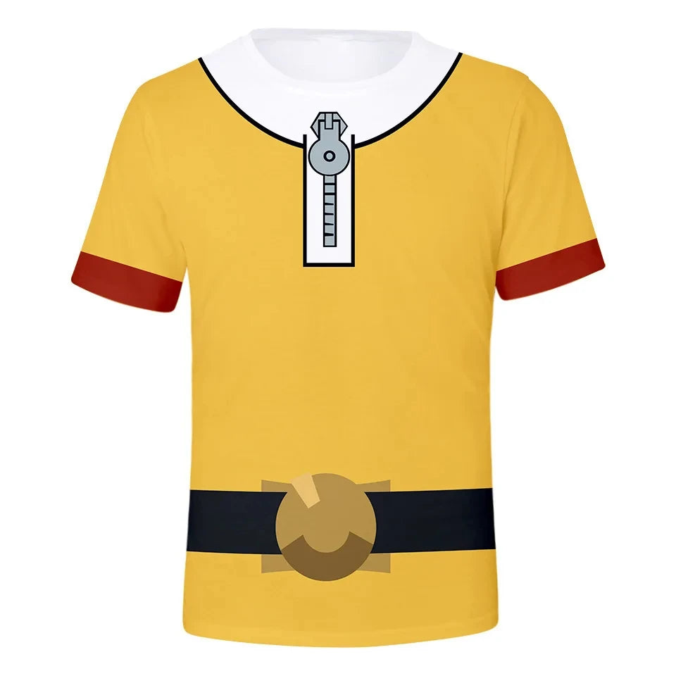 One Punch Man Saitama Oversized Tee