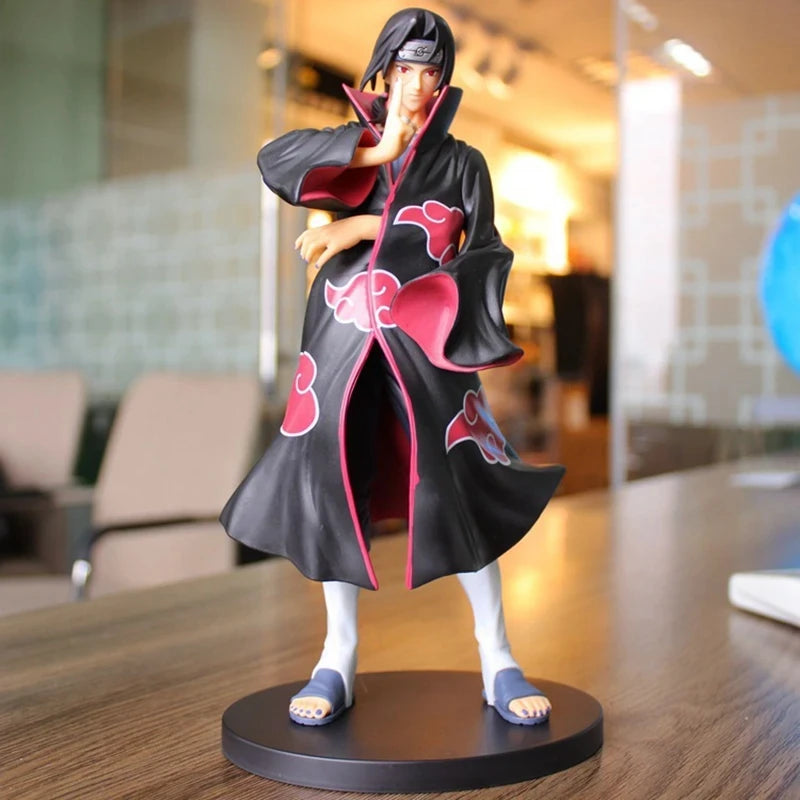 2026 Hot Anime Naruto Shippuuden Uchiha Itachi Akatsuki Organization GK Dress Up Model Toy Gift Collection Action Figure PVC