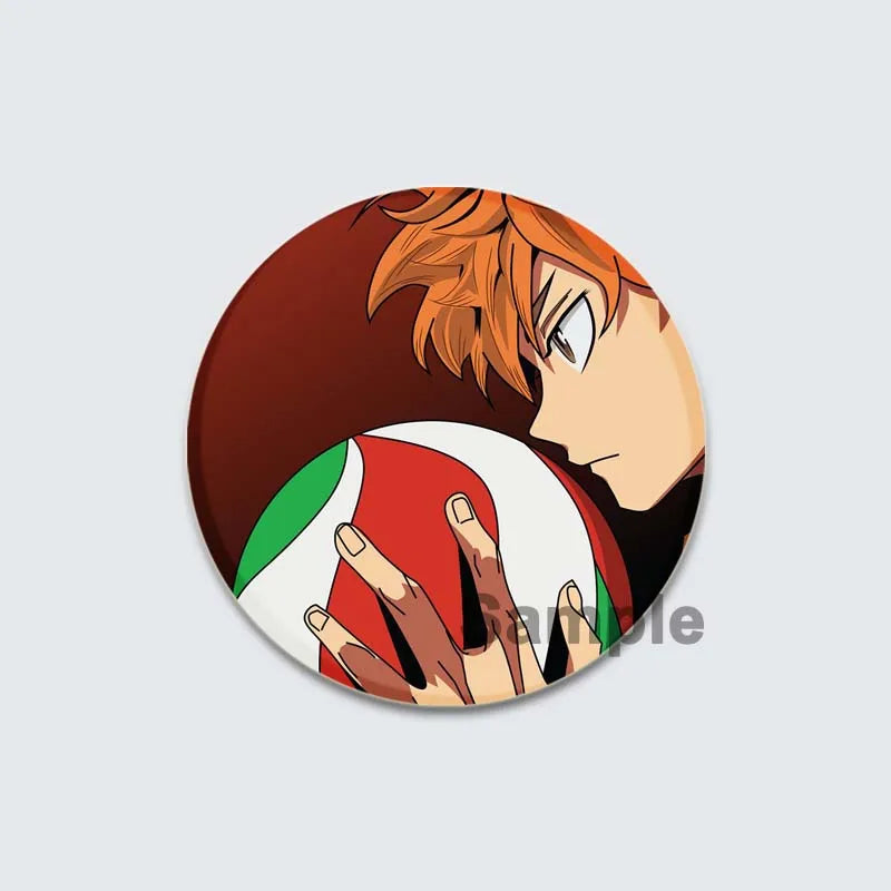 Haikyuu!! Anime Button Pins