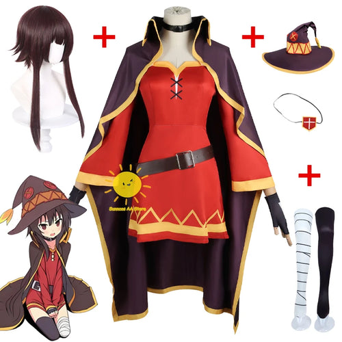Anime Megumin Sorceress Dress
