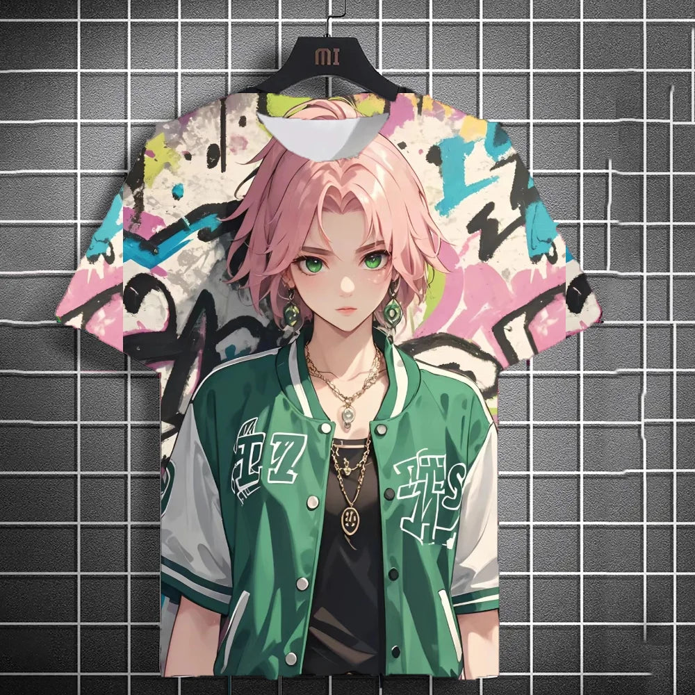 Anime Character 3D T-Shirt