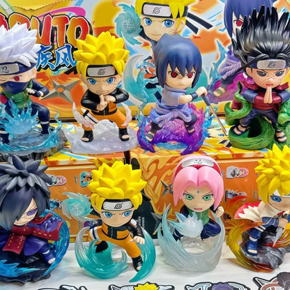 In Stock Genuine FUNISM Naruto Shippuden The Ultimate Battle Series Blind Box Naruto Sasuke Trendy Toy Figurine Gift