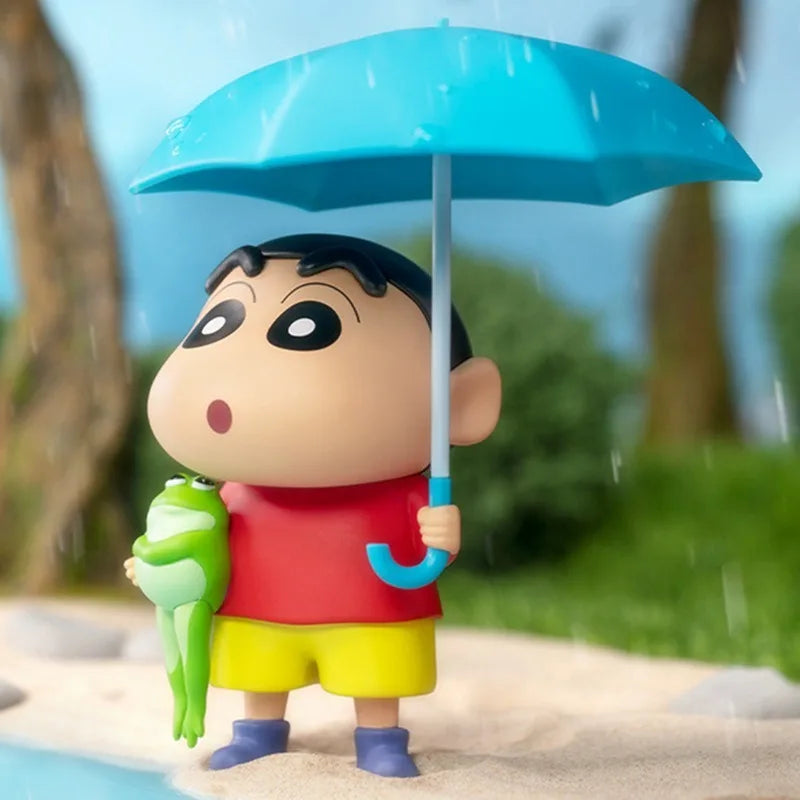 Anime Crayon Shin-chan Blind Box Daily Life Series Third Generation Blind Box Doll Model Hand-made Desktop Ornaments Toy Gift