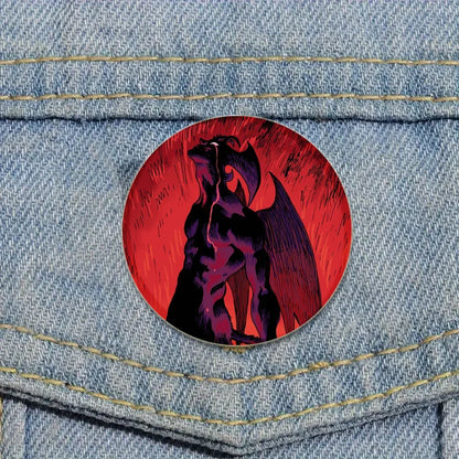 Devilman Crybaby Amon Brooch Pins