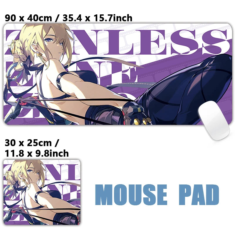ZZZ Gaming Hoshimi Miyabi Ye Shunguang Remielle Sigrid Mouse Pad