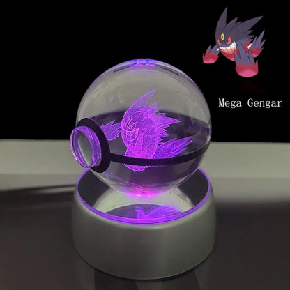 Pokemon Pikachu LED Crystal Ball