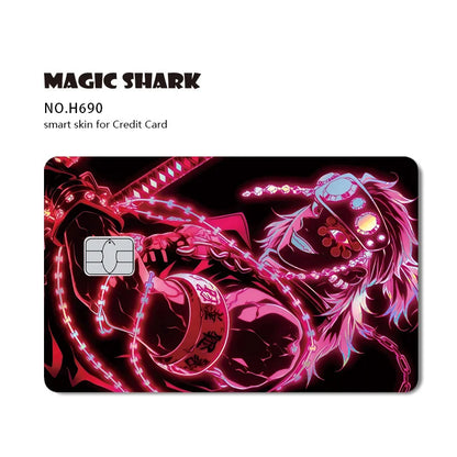 Demon Slayer Shinny Holographic Card Skin