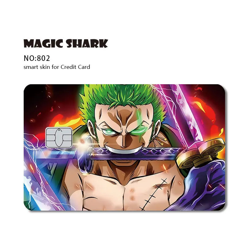 One Piece Shark Card Skin