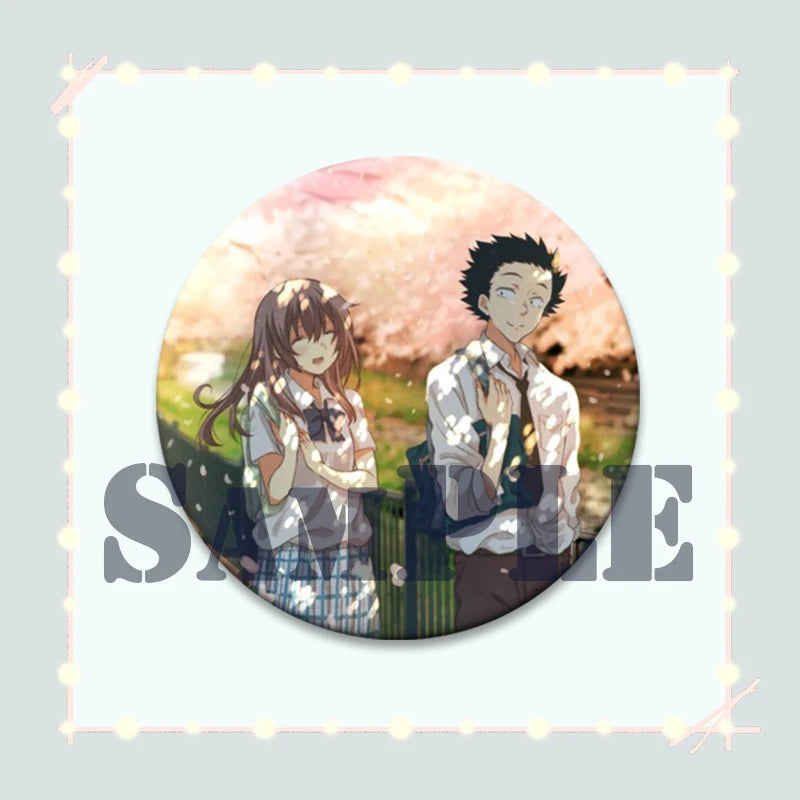 A Silent Voice Ishida Shouya Button Pin