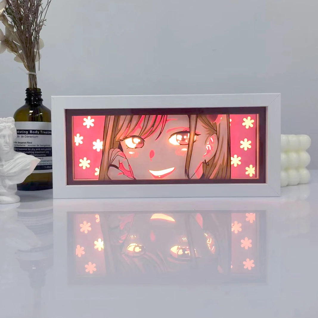 One Piece Zoro Shadow Box