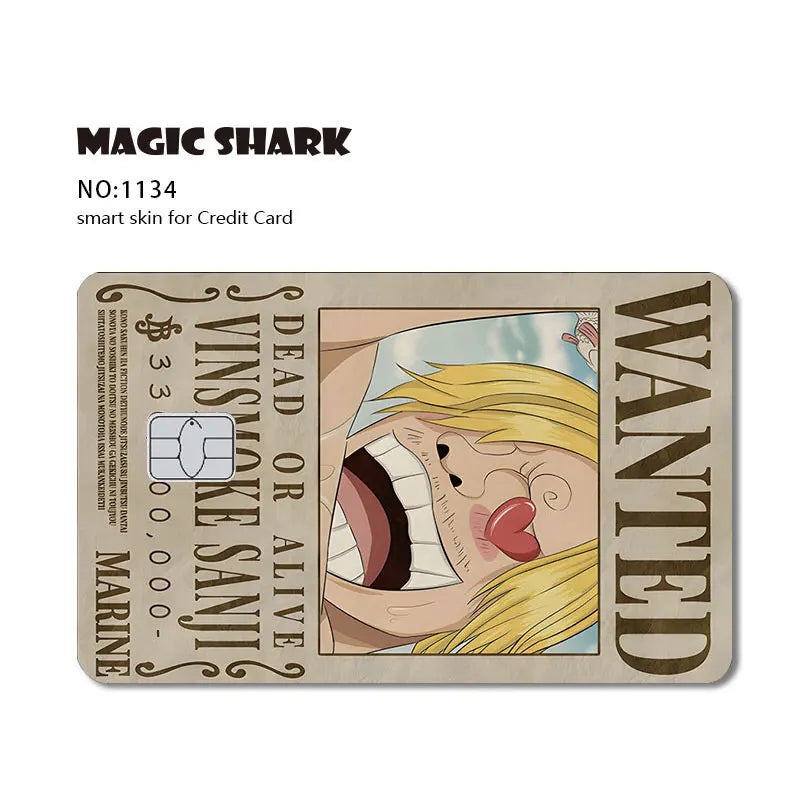 One Piece Shark Card Skin
