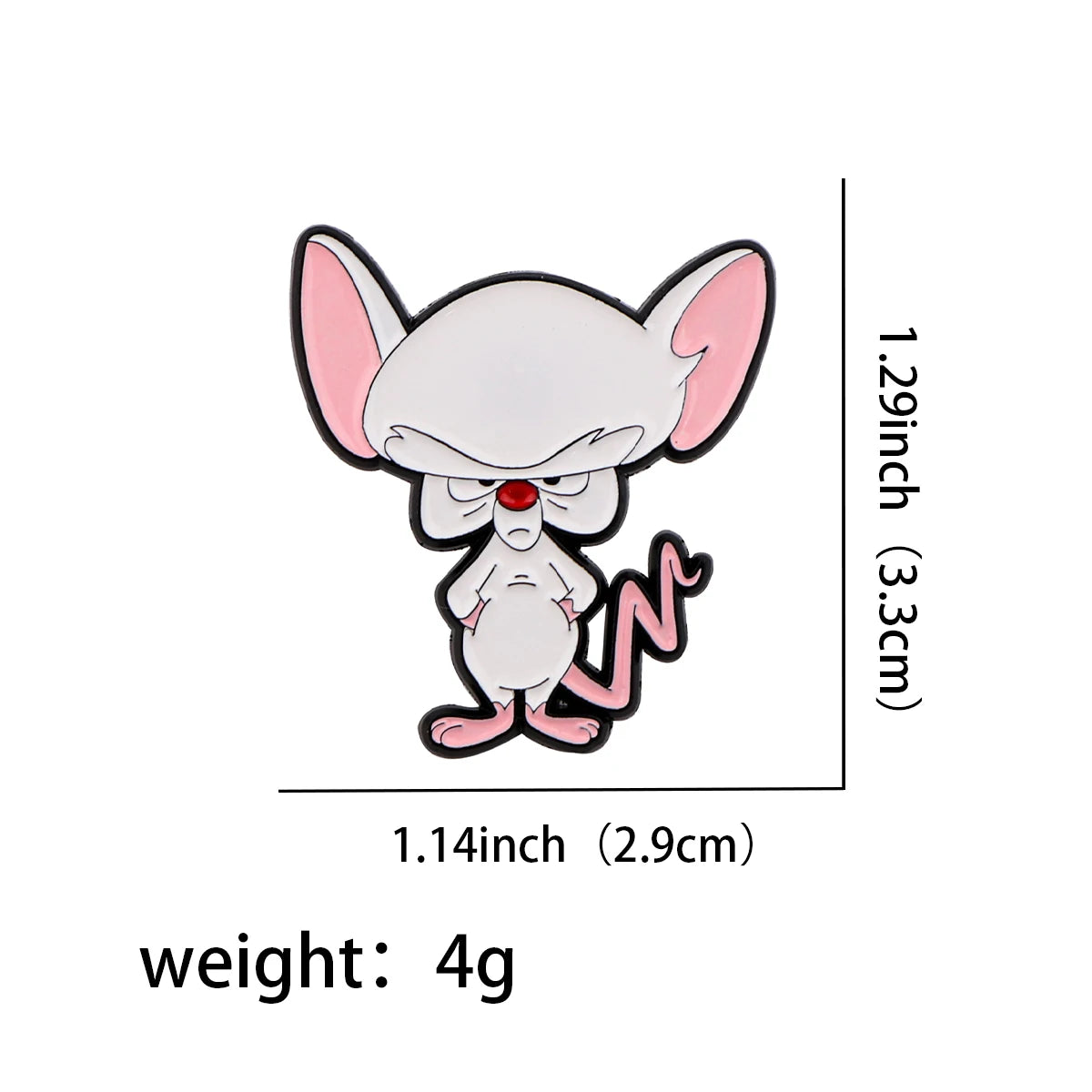 Mouse Cute Enamel Pin