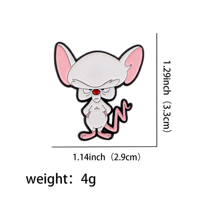 Mouse Cute Enamel Pin