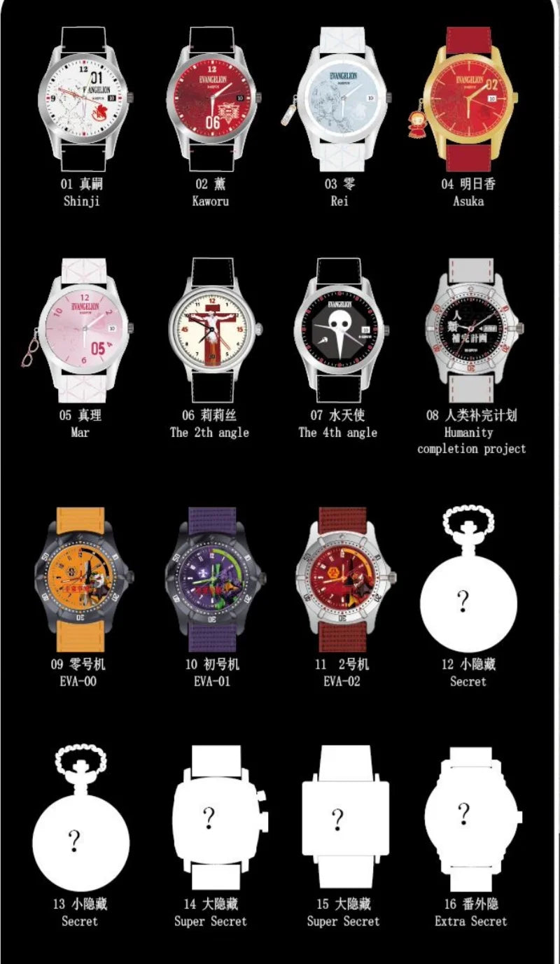 Neon Genesis Evangelion Time Repair Plan Blind Box