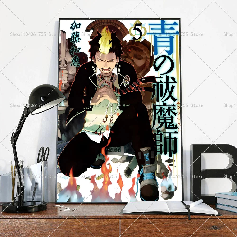 Blue Exorcist Wall Poster