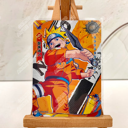Kayou Naruto New T4W8 T2W9 Anime Rare Card UR  No.01-10 Complete Set Single Card Uzumaki Anime Collection Card Kids Toy Gift