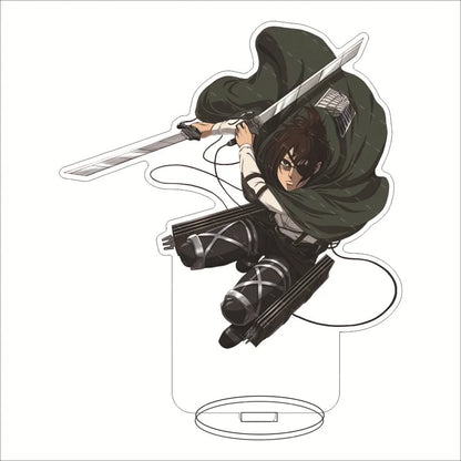 16CM Anime Acrylic Stand‌ Attack on Titan Connie Springer Mikasa Ackerman Eren Jaeger Armin Arlert Cos Figure Ornaments Gifts