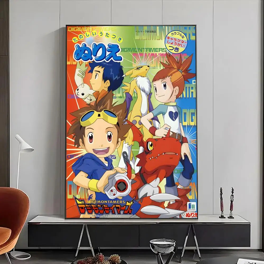 Digimon Poster Wall Art