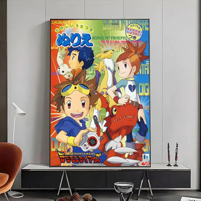 Digimon Poster Wall Art