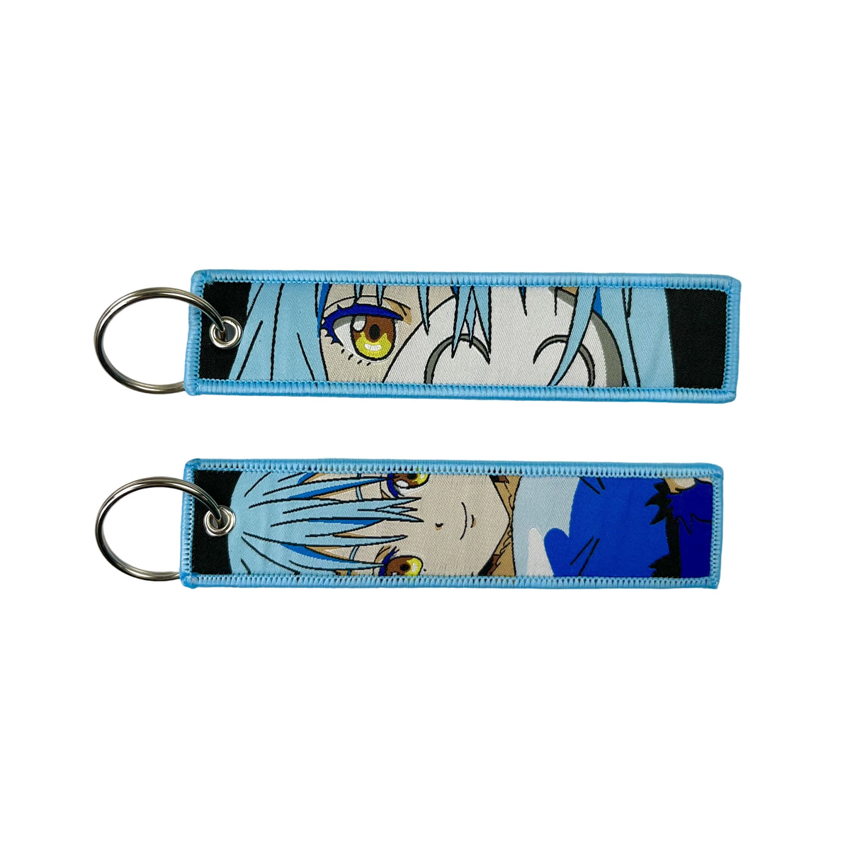 Anime Lock Embroidery Keychain