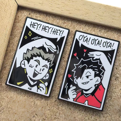 Haikyuu Kuroo Tetsurou Badge