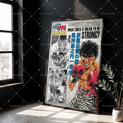 Hajime No Ippo Boxing Canvas