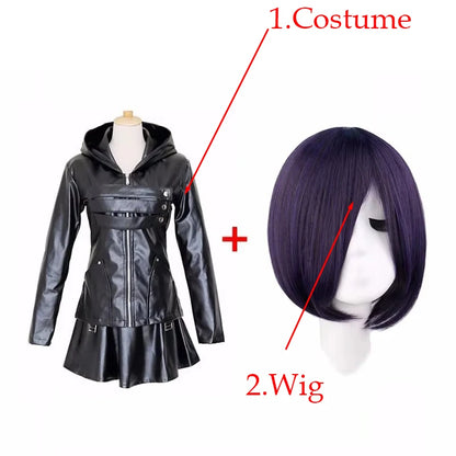Anime Tokyo Ghoul Touka Kirishima Cosplay Costume Full Set Uniform