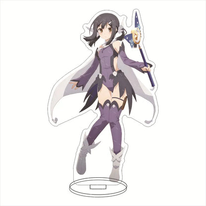 15CM Anime Fatekaleid liner Figures Illyasviel von Einzbern Acrylic Stands Miyu Edelfelt Chloe von Einzbern Character Model Prop