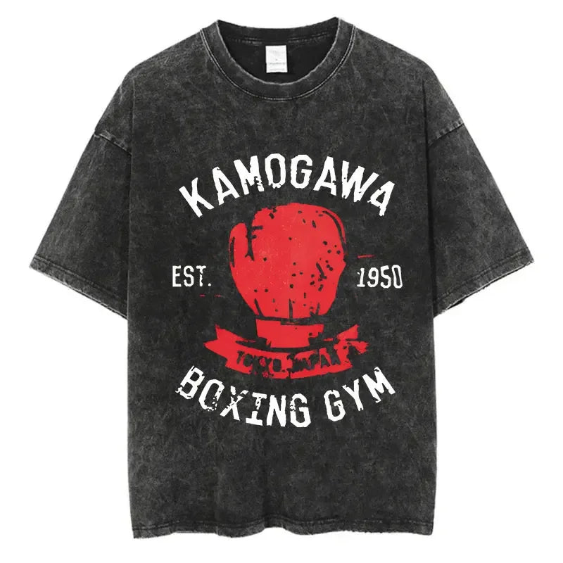 Hajime No Ippo Kamogawa Oversized T-Shirt