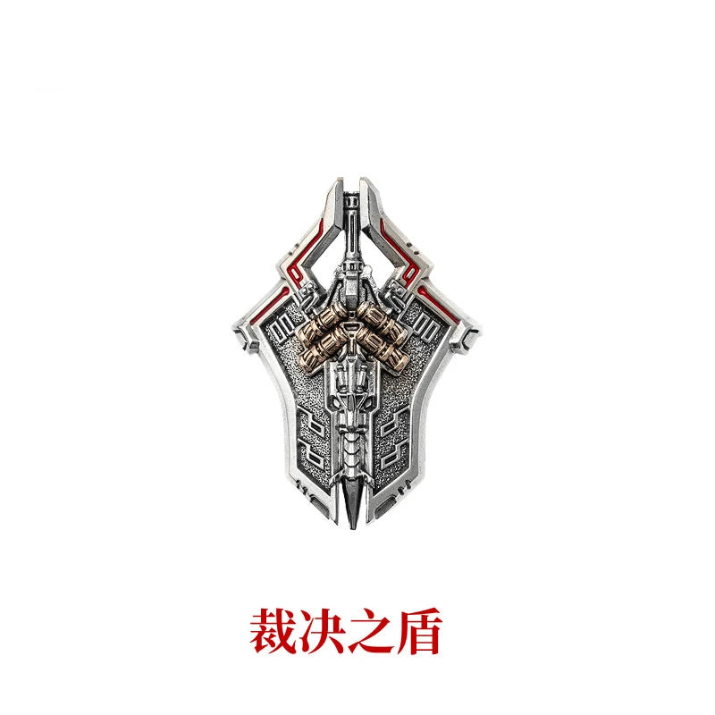 Original Logo 2026 New Big Player Series Long Shield Ancient Shield Model Ornament Desktop Decoration Creative Gift and Action