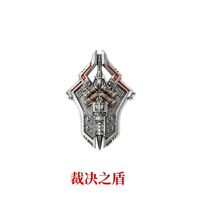 Original Logo 2026 New Big Player Series Long Shield Ancient Shield Model Ornament Desktop Decoration Creative Gift and Action
