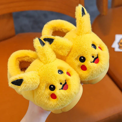 Pokemon Pikachu Plush Slippers