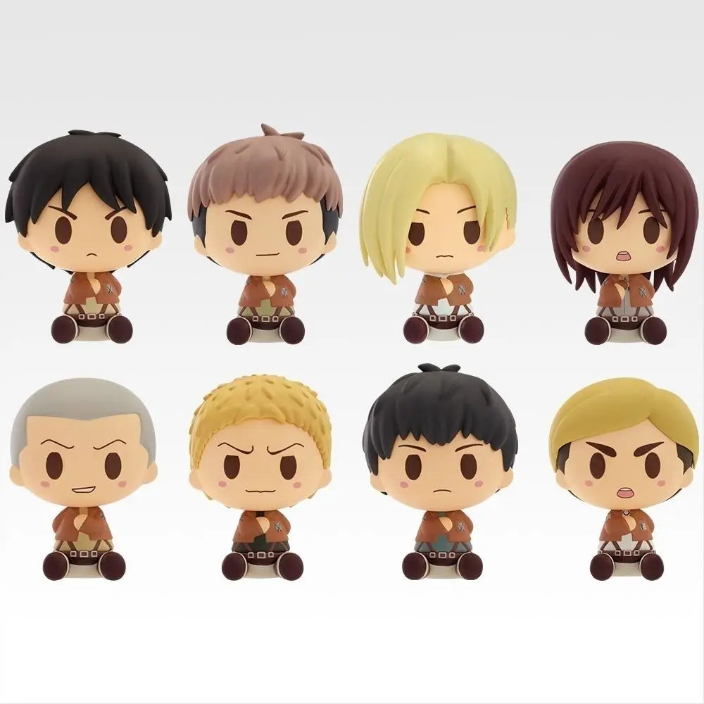 Genuine Anime Attack on Titan Annie Jean Kirstein Sasha Erwin Eren Jaeger Cosplay Cartoon Garage Kits Figurine Model Xmas Gift