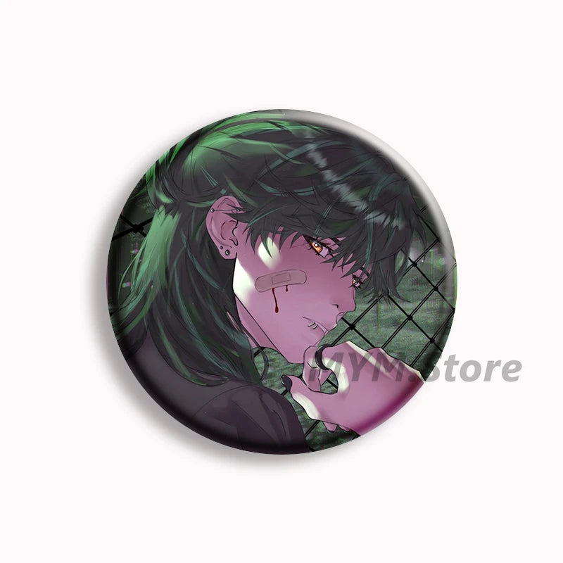 The Kid at the Back Solivan Brooch Pin
