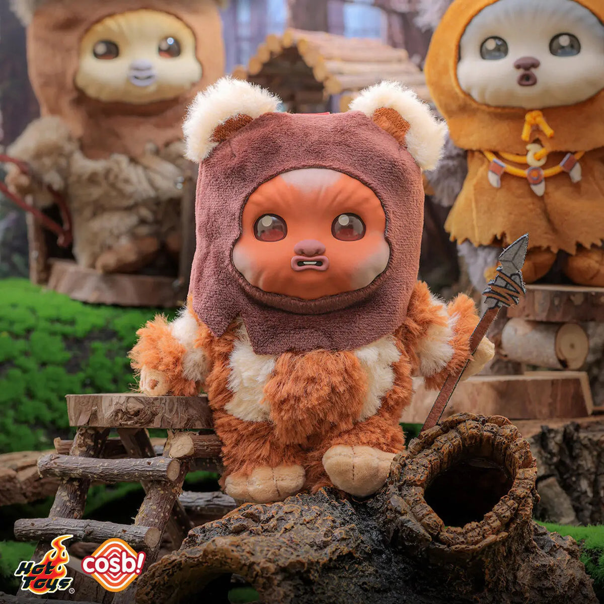 Star Wars Ewoks Plush Keychain