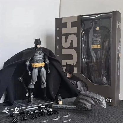 2025 NEW CT Toys Batman Figure Batman Mafex 126 Action Figure DC Justice League Hush Figurine The Dark Knight Collection Toy