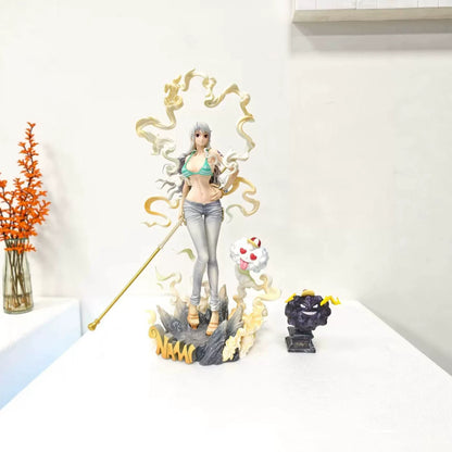 30cm Anime One Piece Nika Nami Action Figurine Desktop Model Trendy Toy Pvc Static Statue Pc Case Ornament Collection Fan Gifts